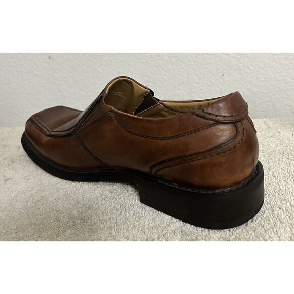 Nunn Bush Men\'s Size 10.5M Brown Genuine Leather Loafer Shoes Style 89064-200 main image 3
